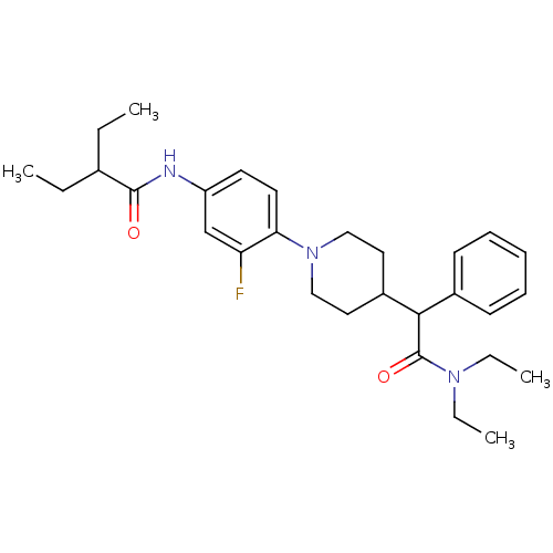 Chemical structure of BindingDB Monomer ID 50445637