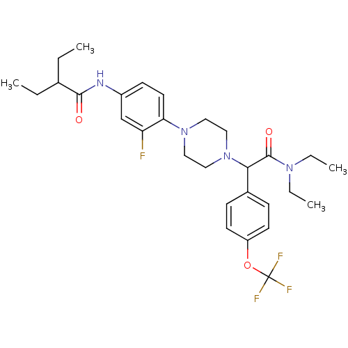 Chemical structure of BindingDB Monomer ID 50445641