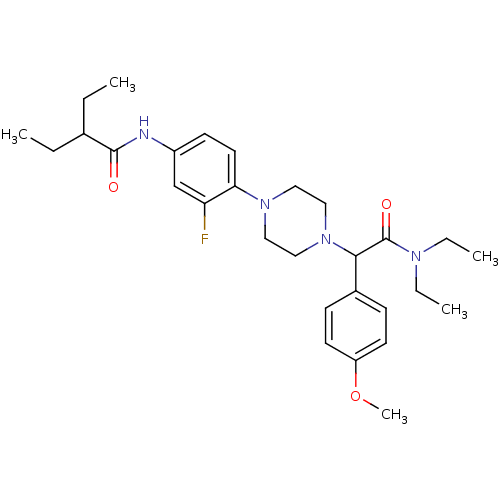 Chemical structure of BindingDB Monomer ID 50445643