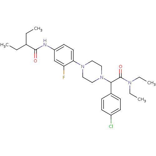 Chemical structure of BindingDB Monomer ID 50445645