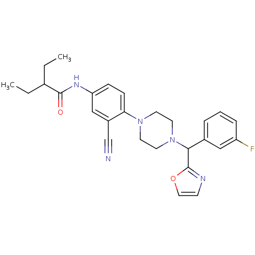 Chemical structure of BindingDB Monomer ID 50445648