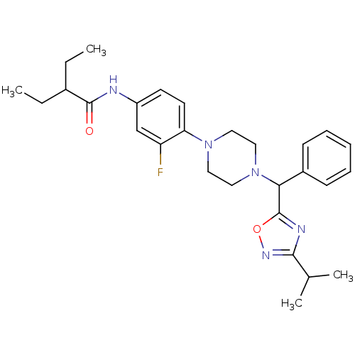 Chemical structure of BindingDB Monomer ID 50445656