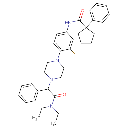 Chemical structure of BindingDB Monomer ID 50445674