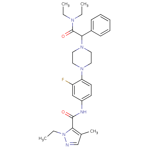 Chemical structure of BindingDB Monomer ID 50445679