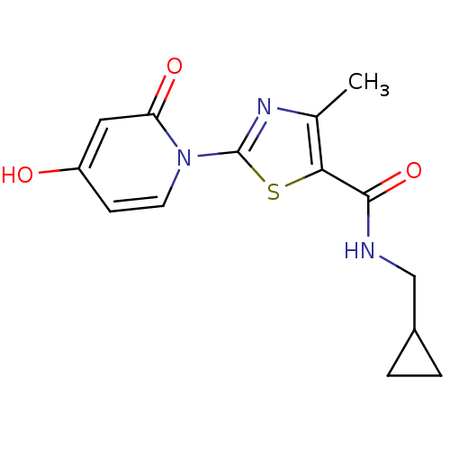 Chemical structure of BindingDB Monomer ID 50445727
