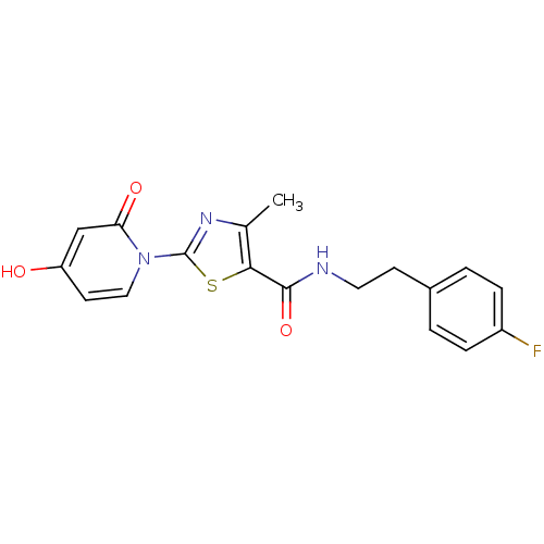 Chemical structure of BindingDB Monomer ID 50445729