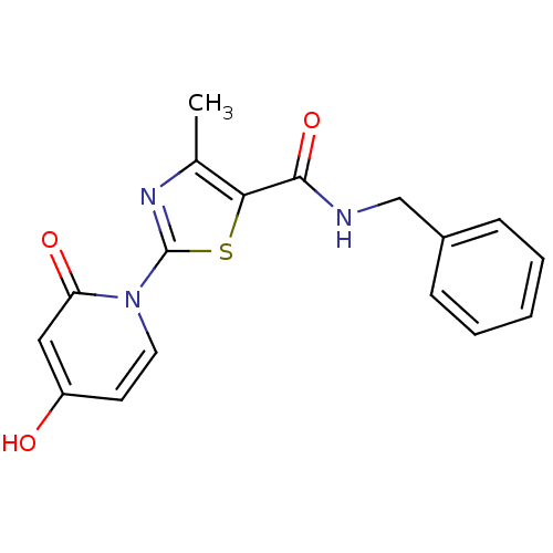 Chemical structure of BindingDB Monomer ID 50445732