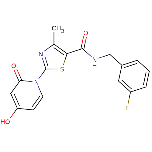Chemical structure of BindingDB Monomer ID 50445738