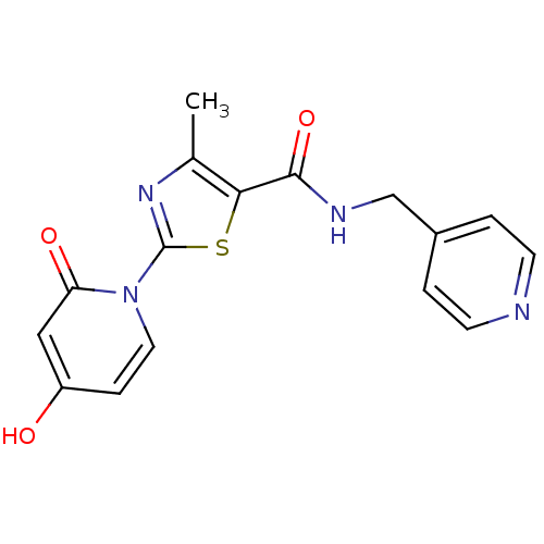 Chemical structure of BindingDB Monomer ID 50445739