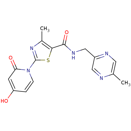 Chemical structure of BindingDB Monomer ID 50445747