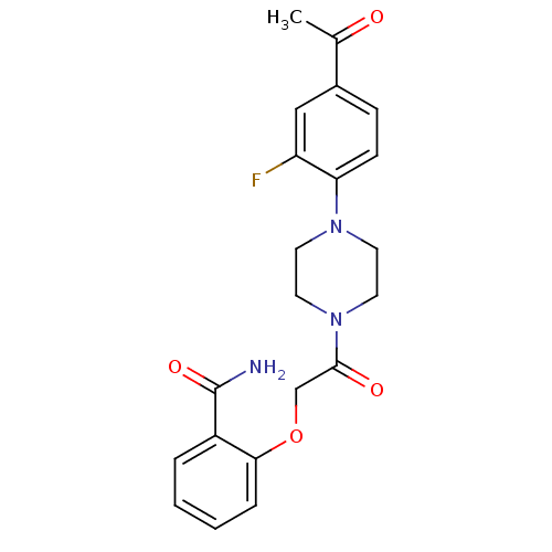 Chemical structure of BindingDB Monomer ID 50445828