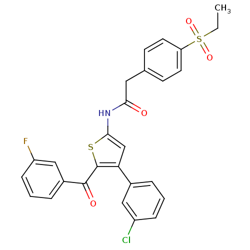 Chemical structure of BindingDB Monomer ID 50445875