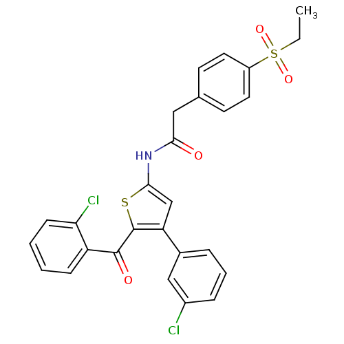 Chemical structure of BindingDB Monomer ID 50445876