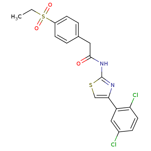 Chemical structure of BindingDB Monomer ID 50445878