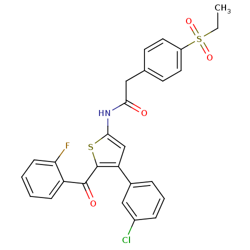 Chemical structure of BindingDB Monomer ID 50445880