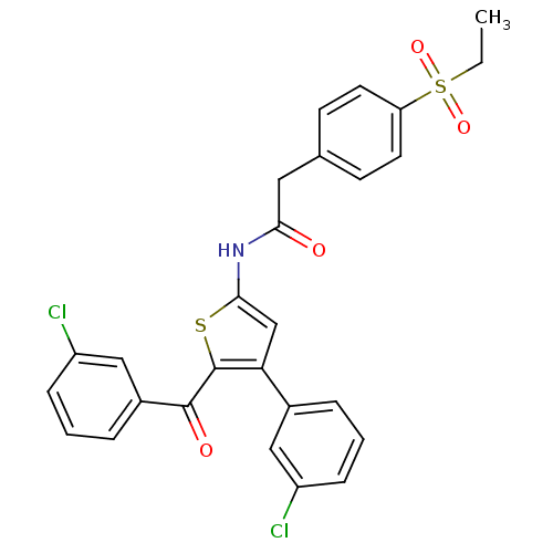 Chemical structure of BindingDB Monomer ID 50445881