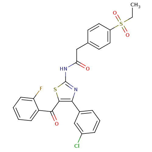 Chemical structure of BindingDB Monomer ID 50445886