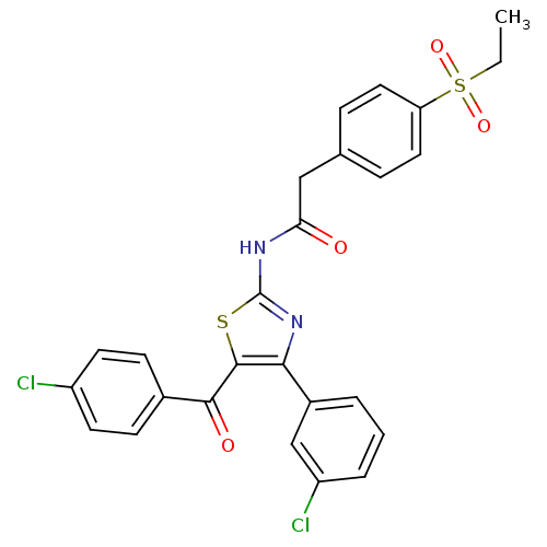 Chemical structure of BindingDB Monomer ID 50445887