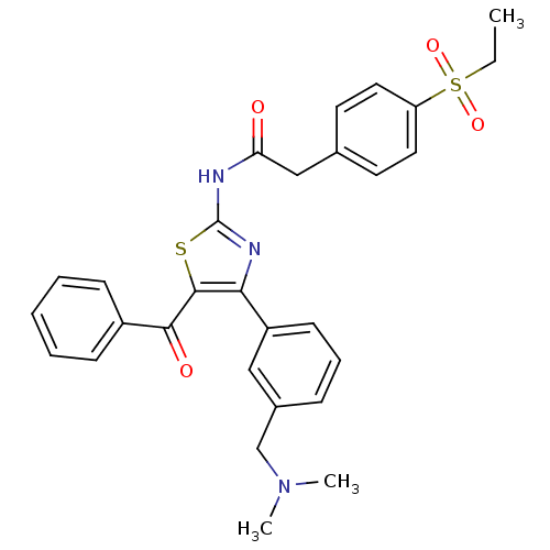 Chemical structure of BindingDB Monomer ID 50445890
