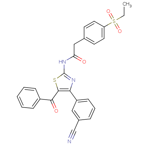 Chemical structure of BindingDB Monomer ID 50445891