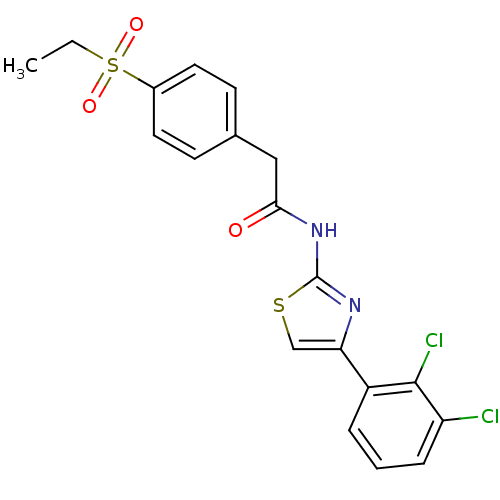 Chemical structure of BindingDB Monomer ID 50445907