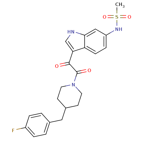 Chemical structure of BindingDB Monomer ID 50445991