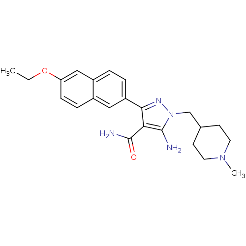 Chemical structure of BindingDB Monomer ID 50446167