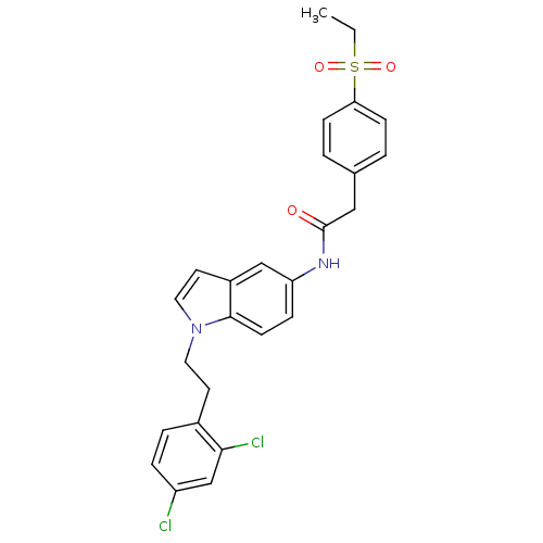 Chemical structure of BindingDB Monomer ID 50446283