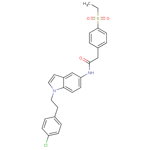 Chemical structure of BindingDB Monomer ID 50446288