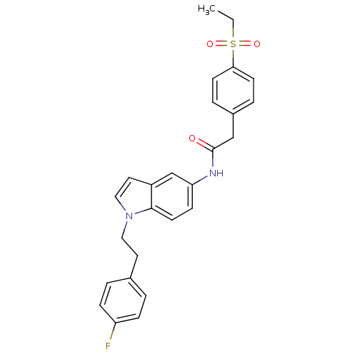 Chemical structure of BindingDB Monomer ID 50446289