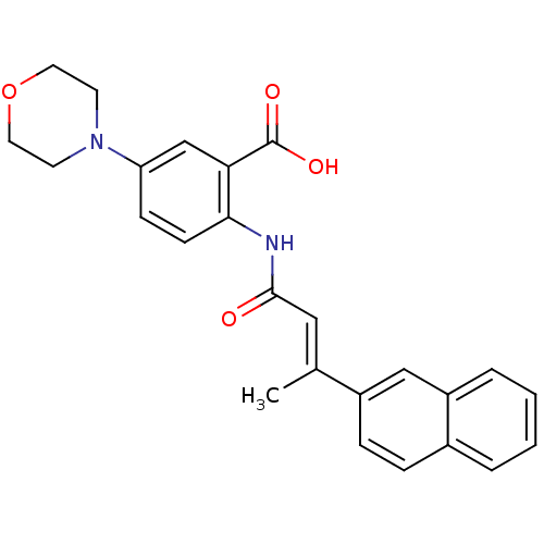 Chemical structure of BindingDB Monomer ID 50446421