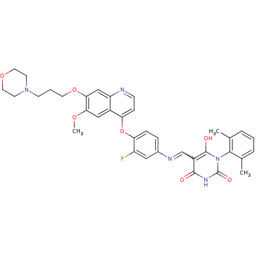 Chemical structure of BindingDB Monomer ID 50446599