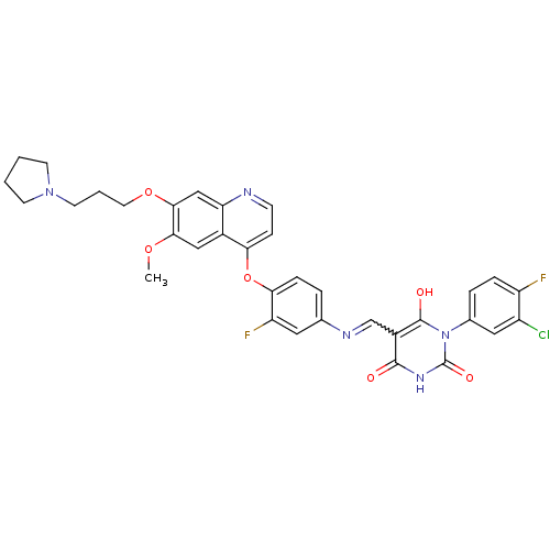 Chemical structure of BindingDB Monomer ID 50446604