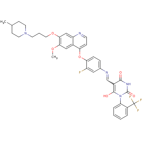 Chemical structure of BindingDB Monomer ID 50446610