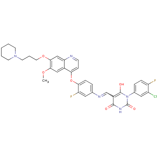 Chemical structure of BindingDB Monomer ID 50446619