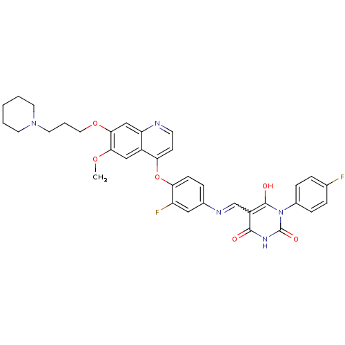 Chemical structure of BindingDB Monomer ID 50446621