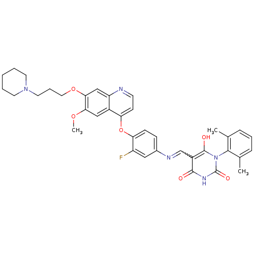 Chemical structure of BindingDB Monomer ID 50446622