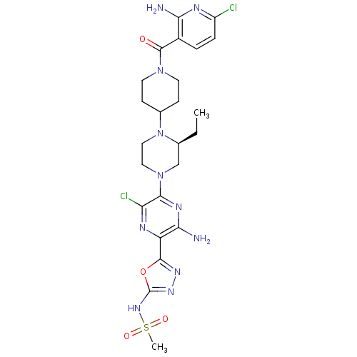 Chemical structure of BindingDB Monomer ID 50446645