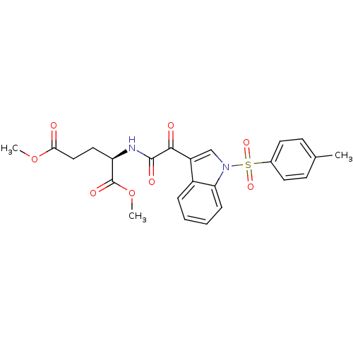 Chemical structure of BindingDB Monomer ID 50446683