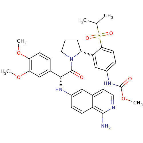Chemical structure of BindingDB Monomer ID 50446789