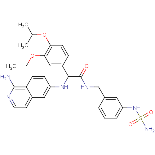 Chemical structure of BindingDB Monomer ID 50446801