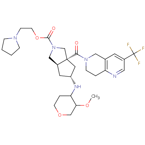 Chemical structure of BindingDB Monomer ID 50446849