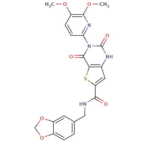 Chemical structure of BindingDB Monomer ID 50446887