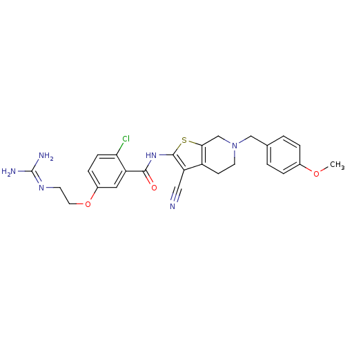 Chemical structure of BindingDB Monomer ID 50447036