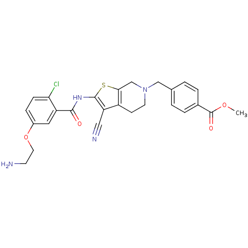 Chemical structure of BindingDB Monomer ID 50447038