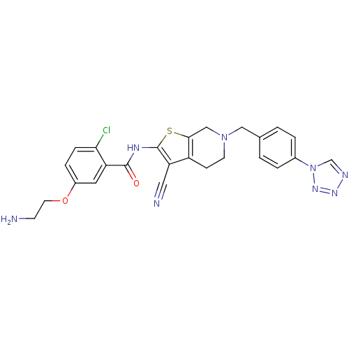 Chemical structure of BindingDB Monomer ID 50447039