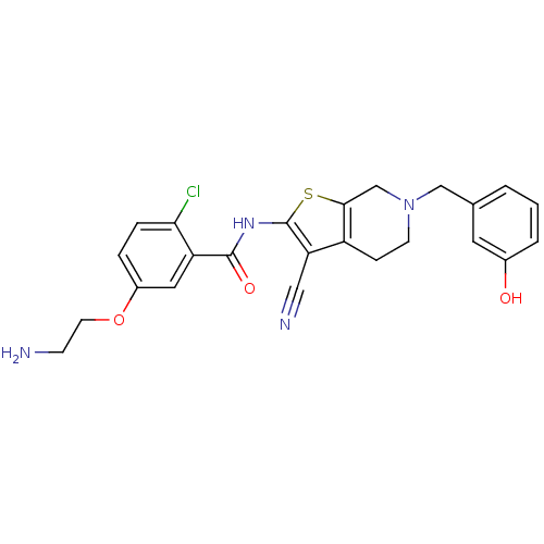 Chemical structure of BindingDB Monomer ID 50447041
