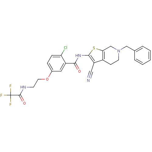 Chemical structure of BindingDB Monomer ID 50447047
