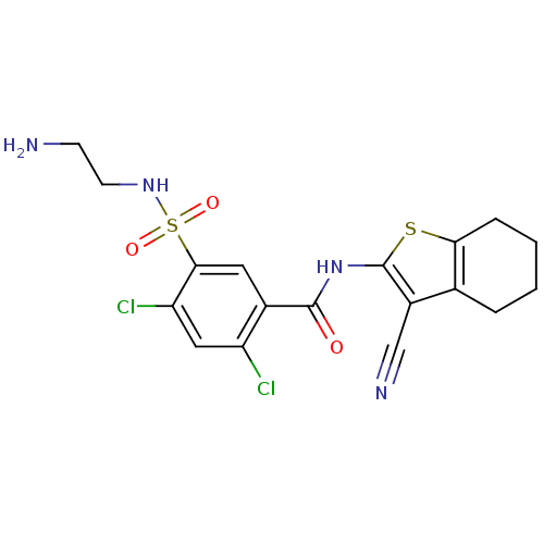 Chemical structure of BindingDB Monomer ID 50447054