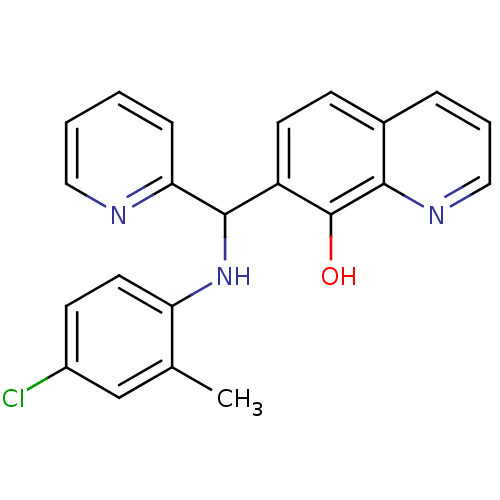 Chemical structure of BindingDB Monomer ID 50447114